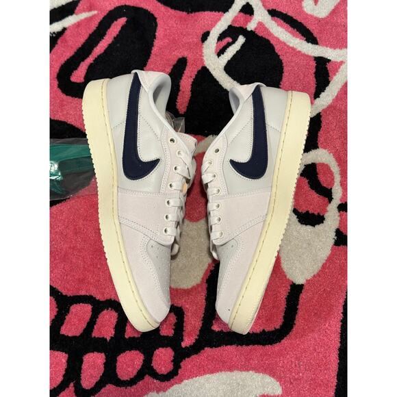 Jordan 1 Retro AJKO Low SP Union Sail Leather - Picture 4 of 9